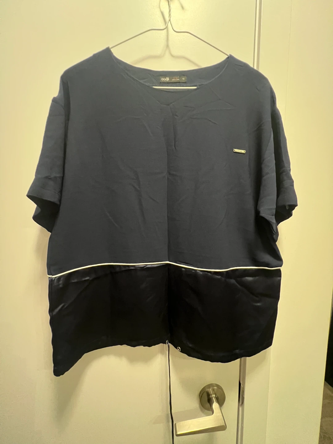 Oodji Navy Blue Tracksuit Set - Size M - photo 2