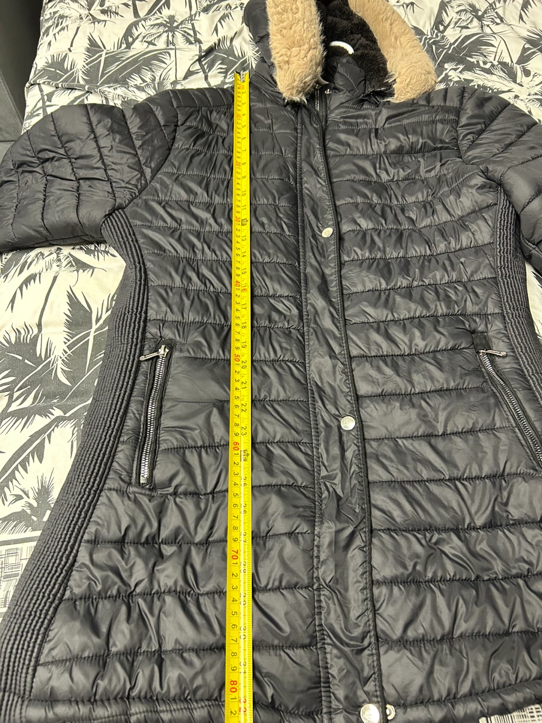 Leehanton Black Puffer Jacket - XL - photo 4