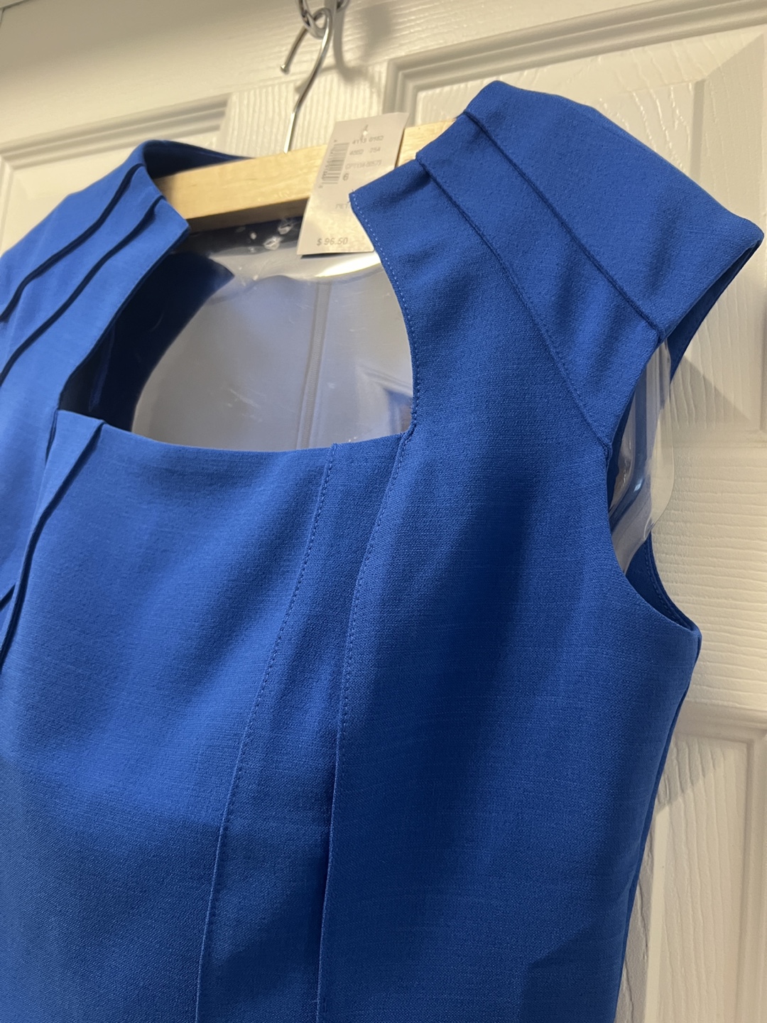 Brand new Blue Sleeveless Sheath Dress - photo 2