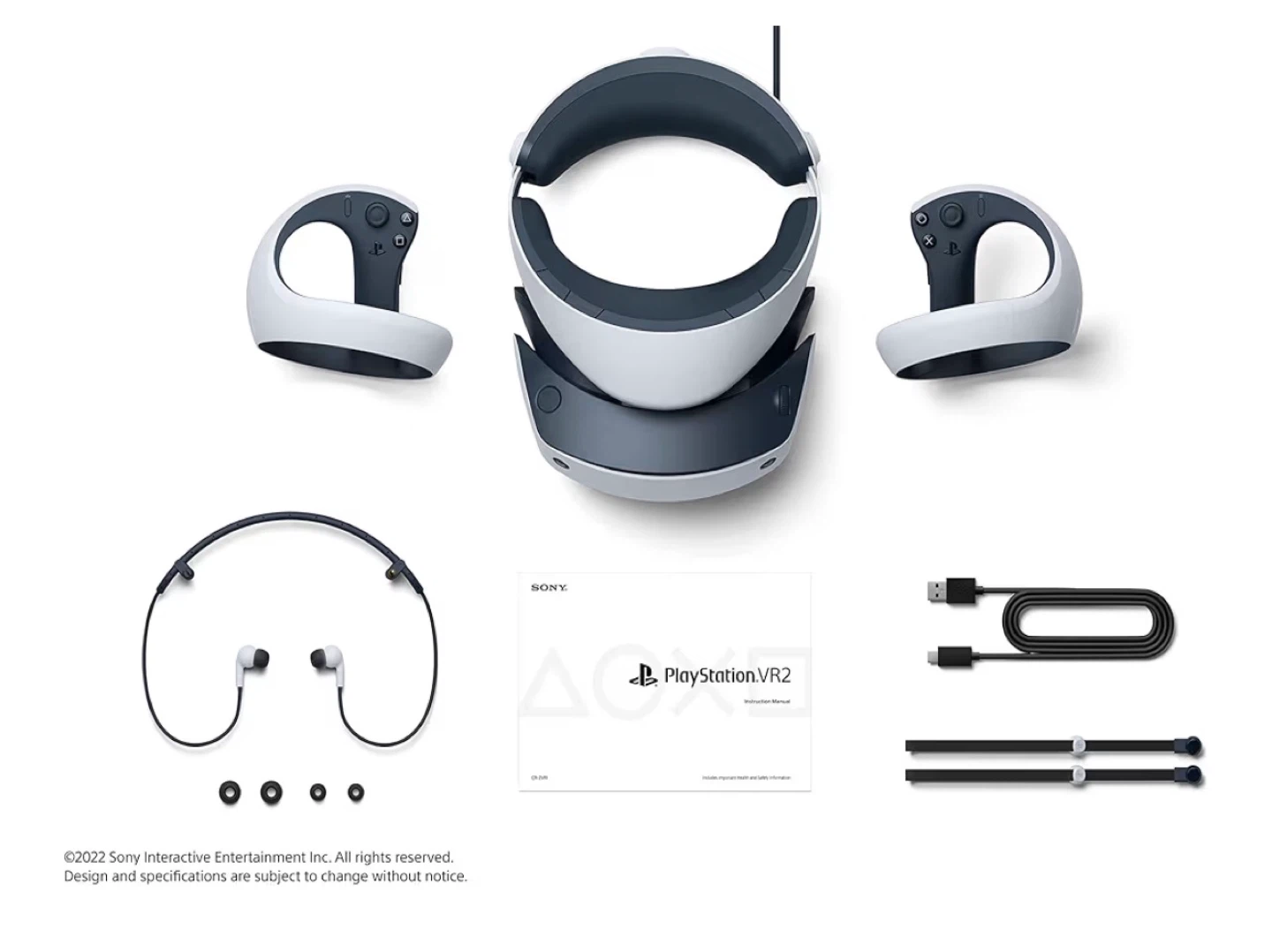 Sony PlayStation VR2 Virtual Reality Headset with Controllers - photo 3