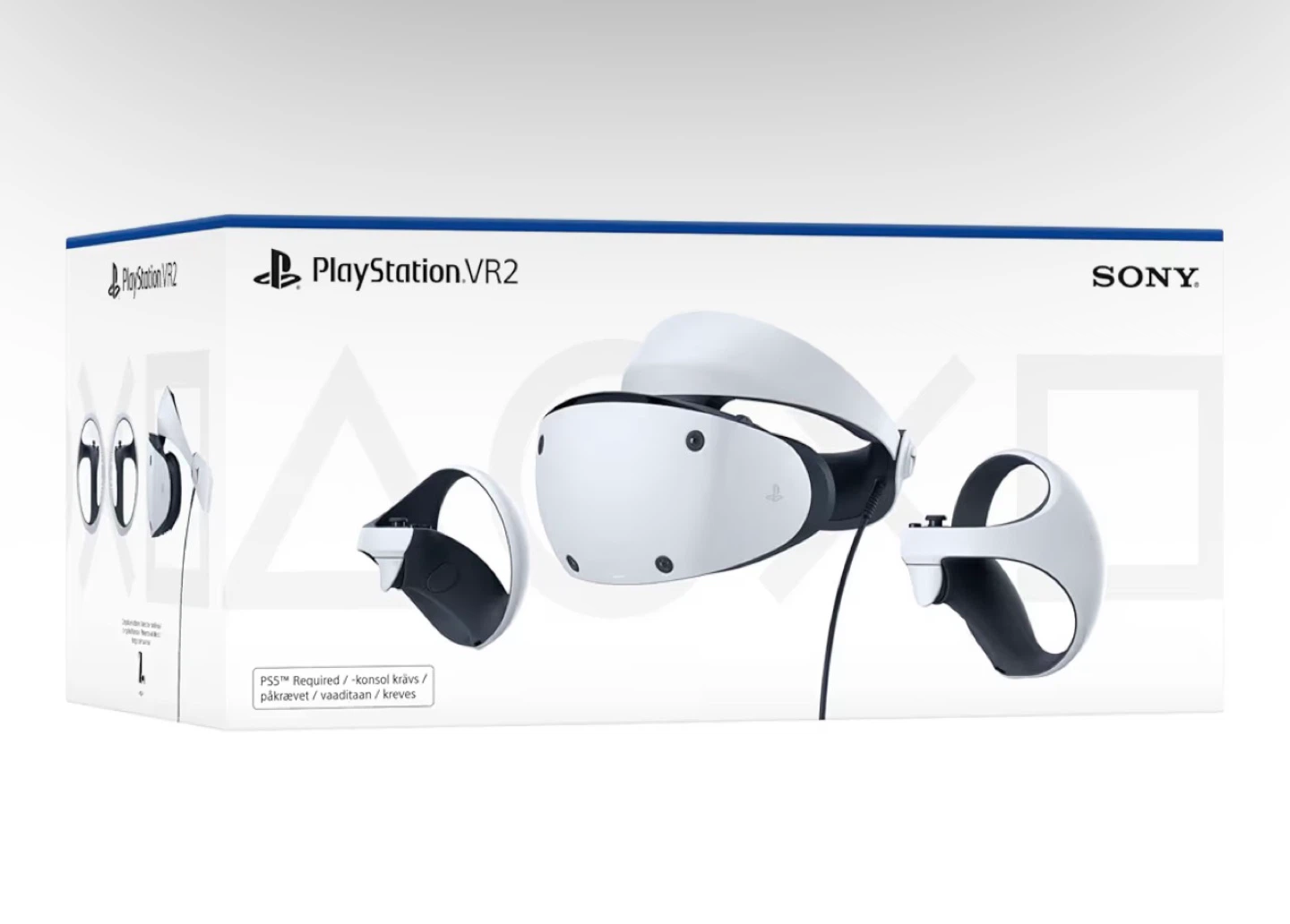 Sony PlayStation VR2 Virtual Reality Headset with Controllers
