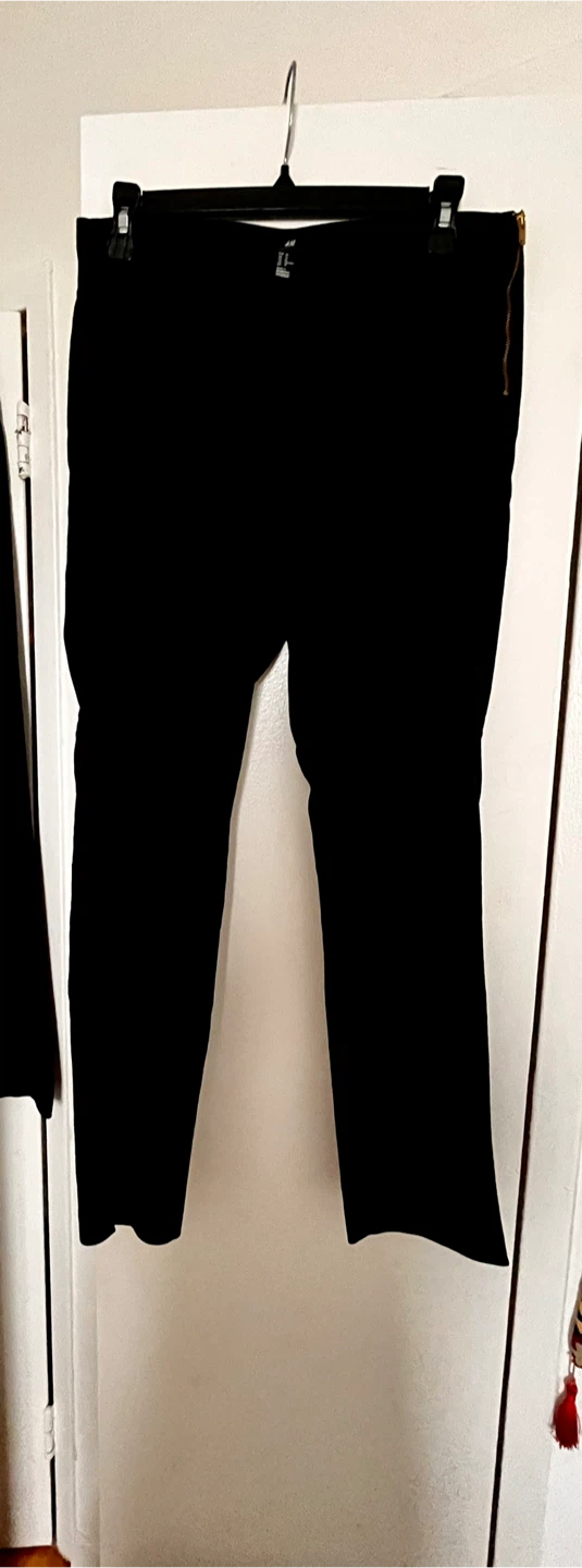 H&M Black Pants Size L/10