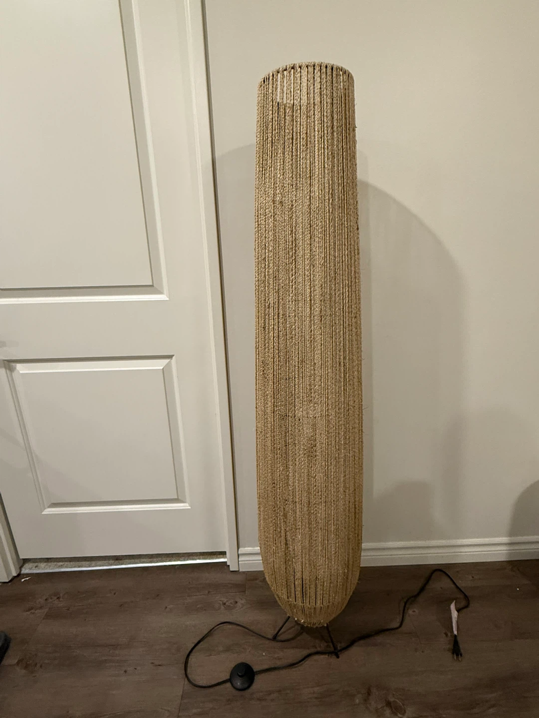 Tall Woven Floor Lamp