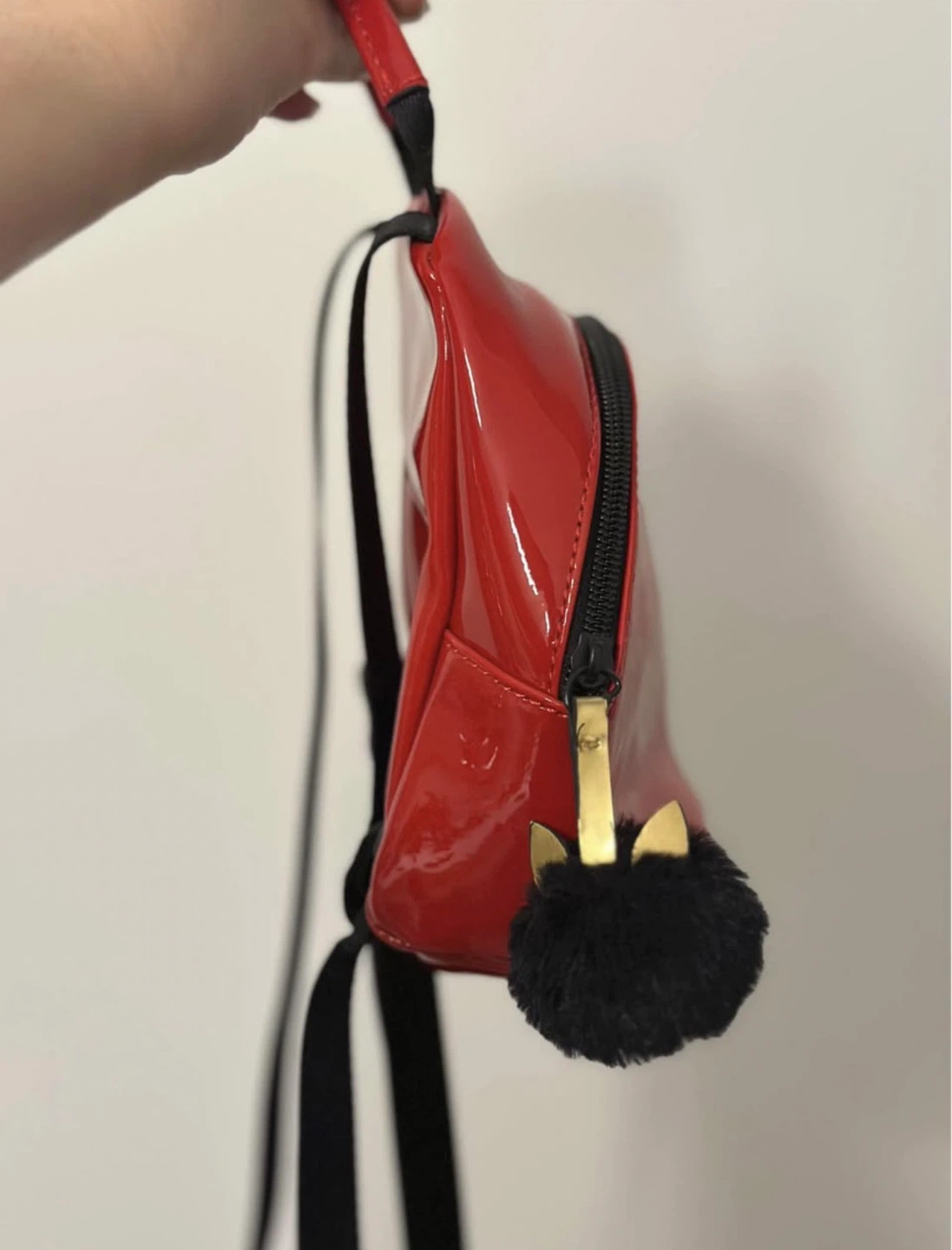 Kendall & Kylie Red Patent Mini Backpack - photo 3
