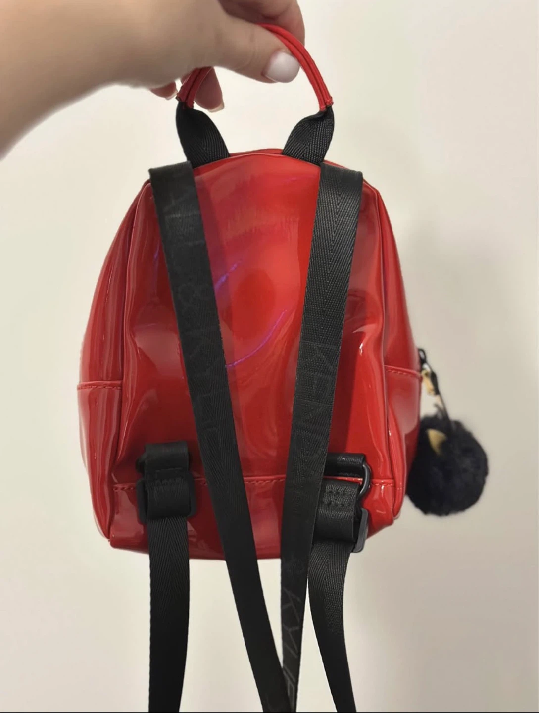 Kendall & Kylie Red Patent Mini Backpack - photo 2