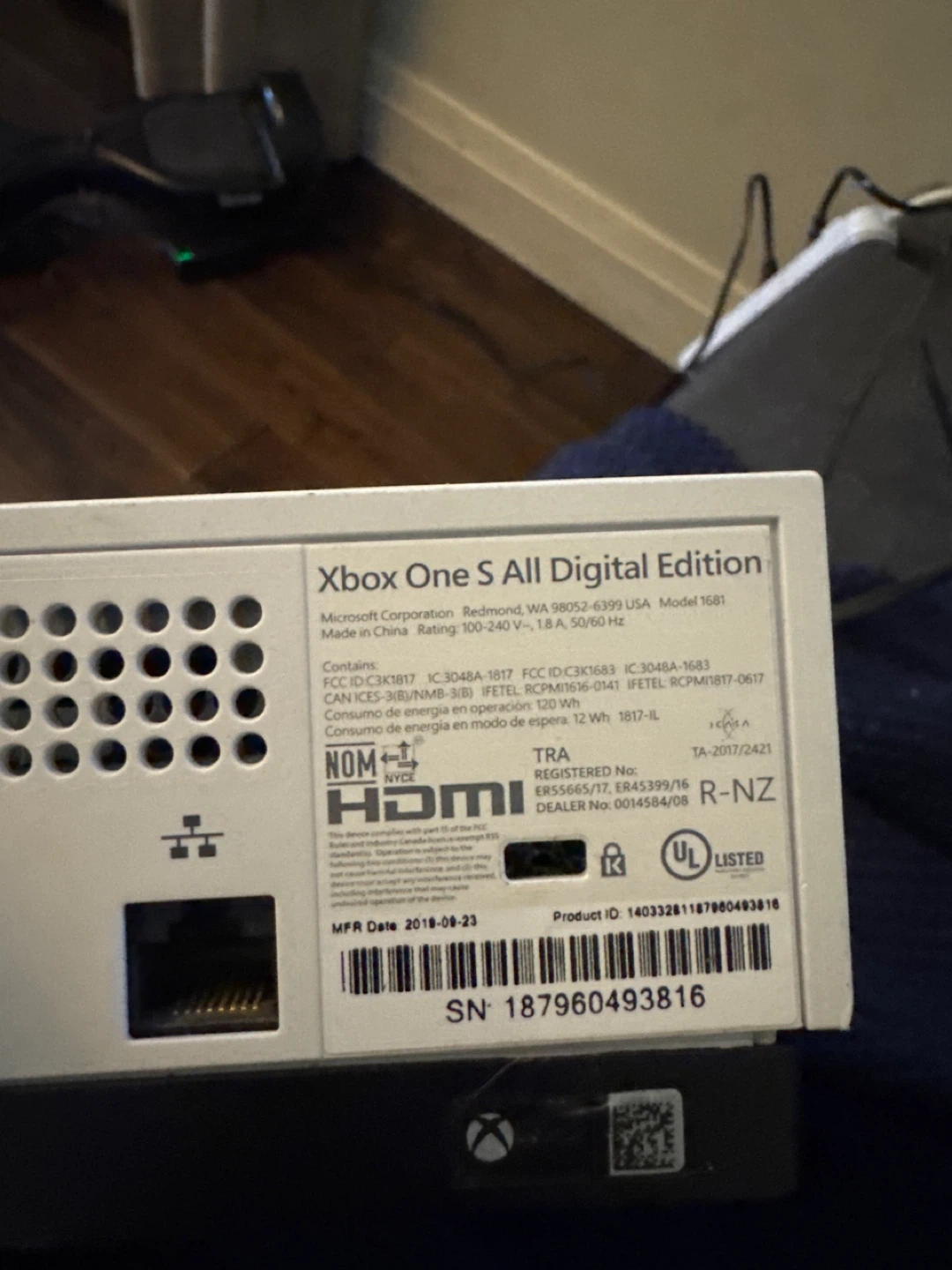 Xbox One S Console with Controller - photo 2
