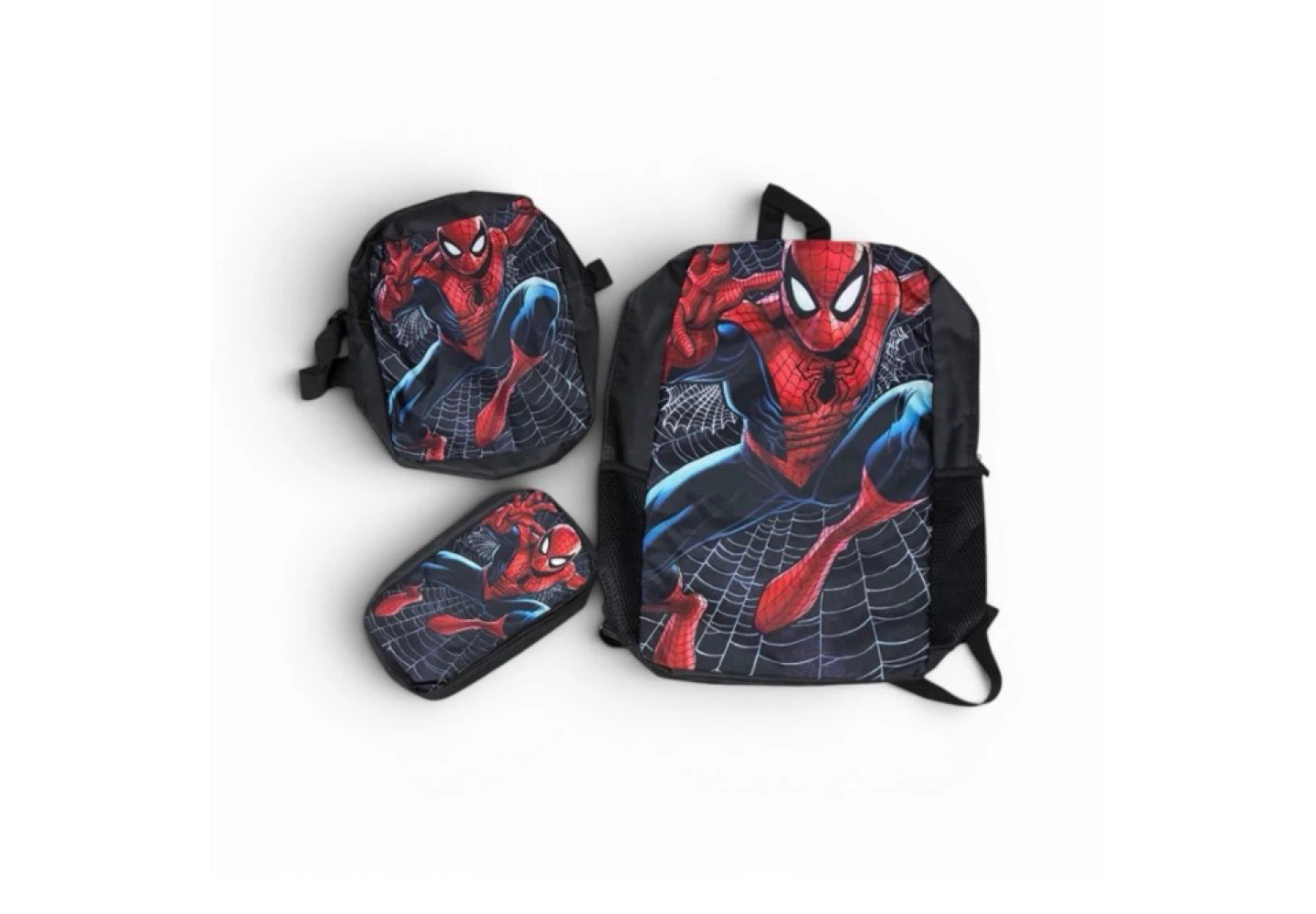 Spider-Man three piece bag set