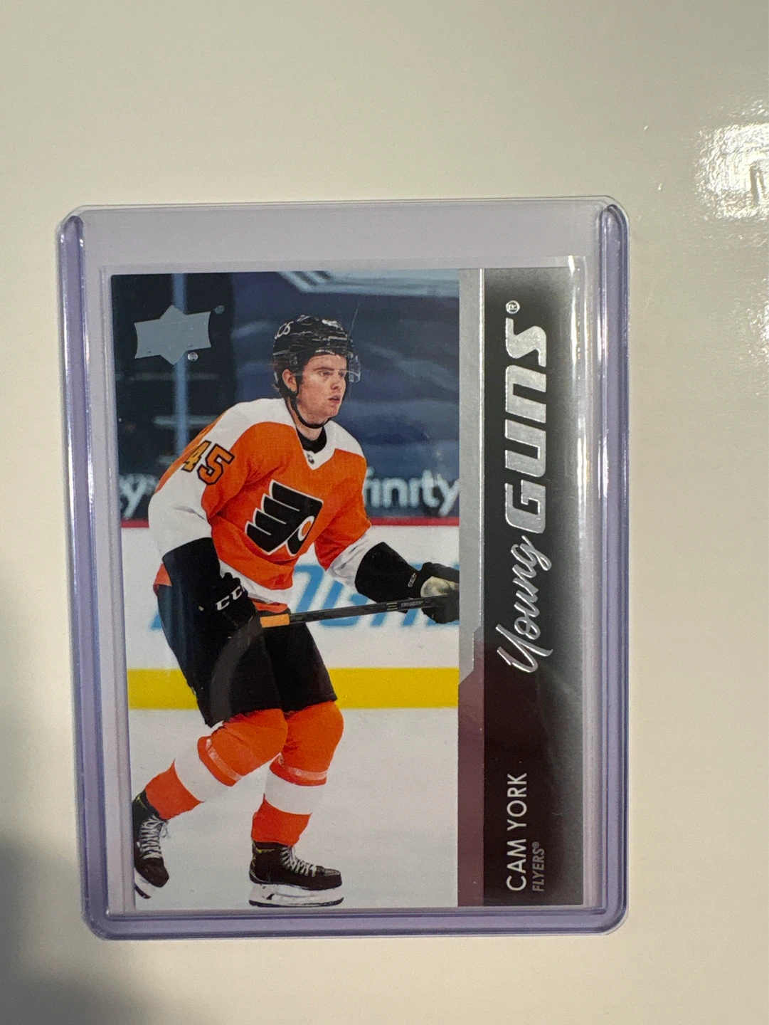 2021-22 Upper Deck Cam York Young Guns Hockey Card