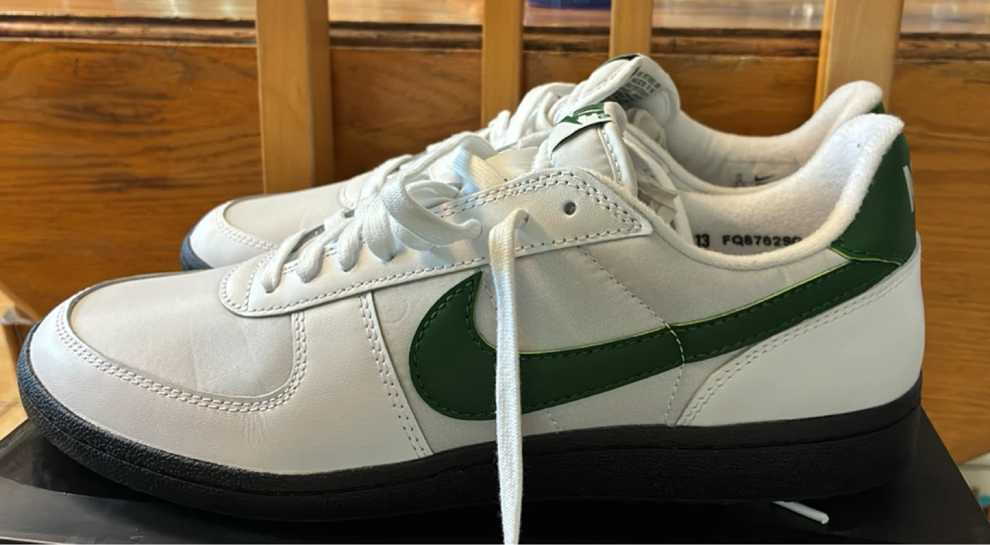 New in box Nike Field General Sneakers White Green Size 13 - photo 4