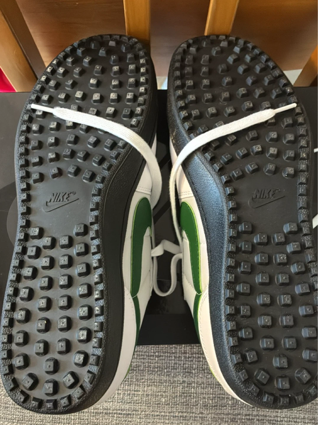 New in box Nike Field General Sneakers White Green Size 13 - photo 5