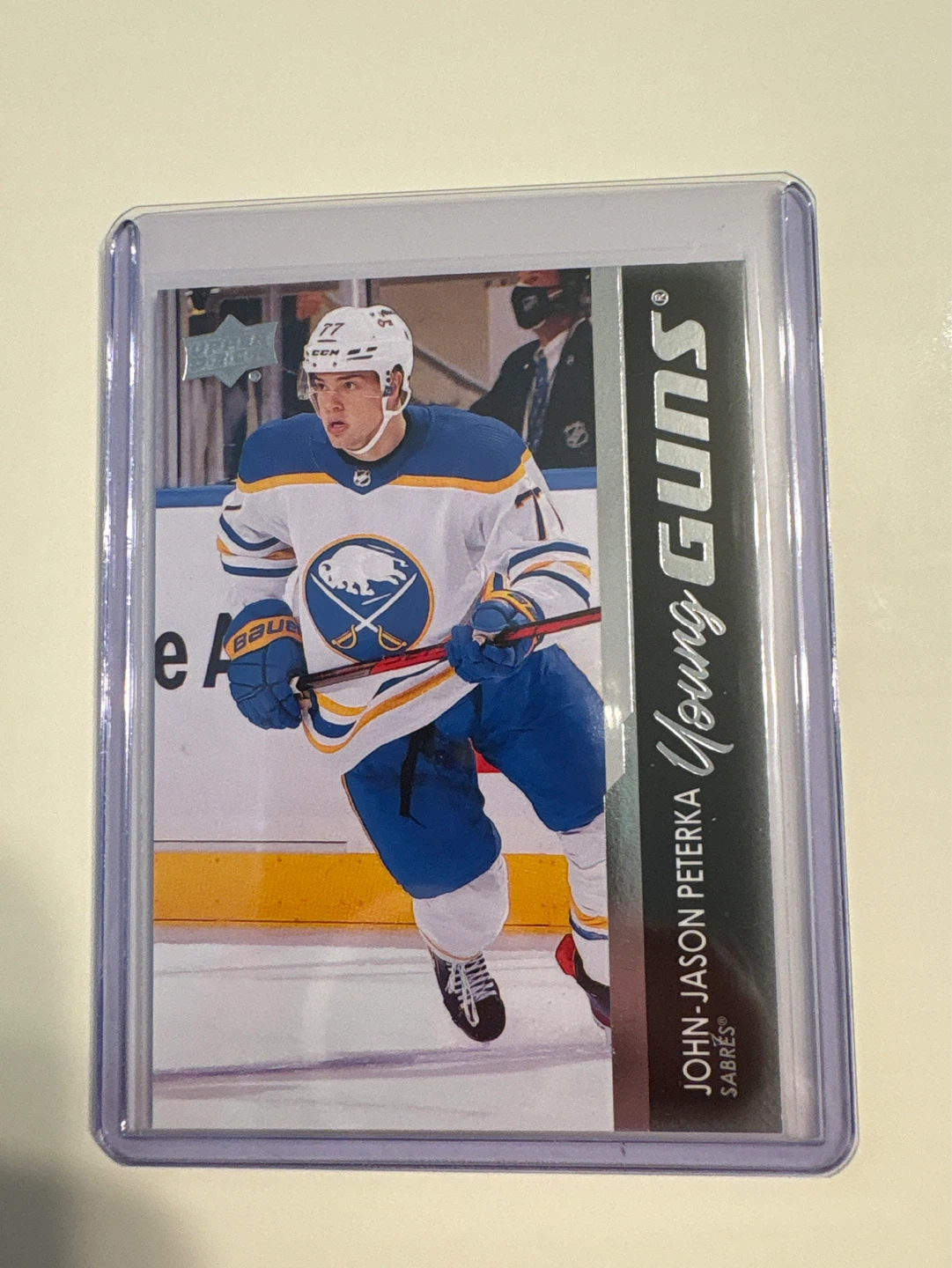 2021-22 Upper Deck Ext Series JJ Peterka Young Guns Rookie Card