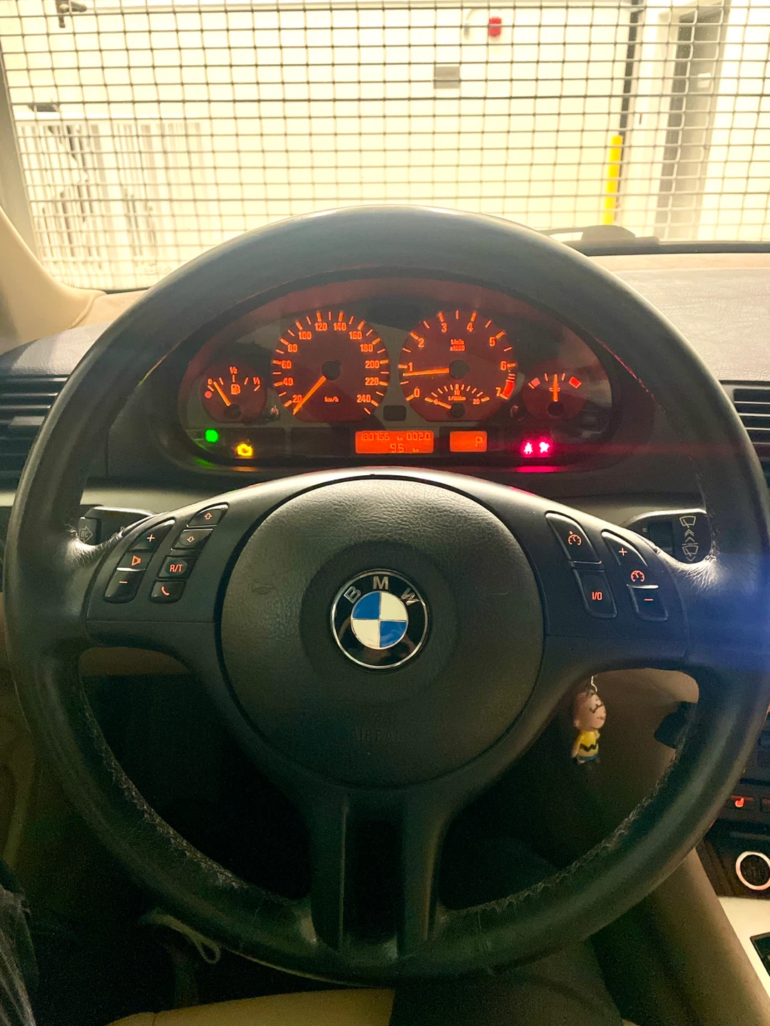 BMW E46 Sports Steering Wheel with Airbag.