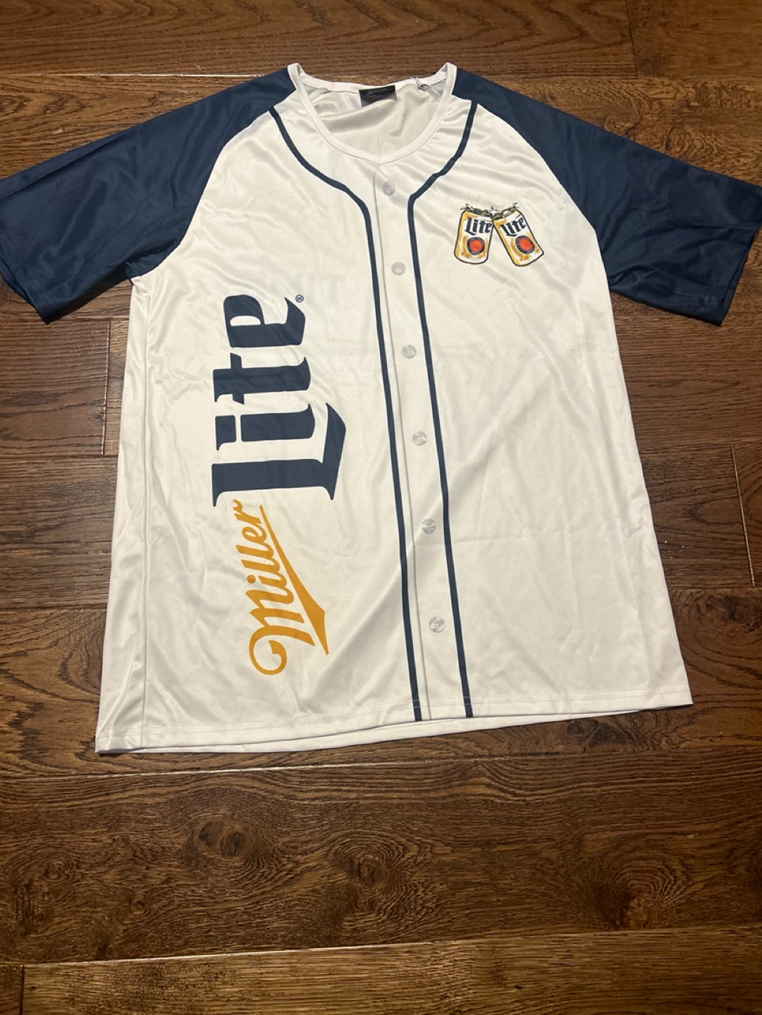 Miller Lite Baseball Jersey