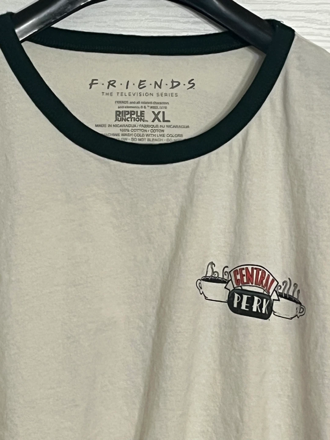 Friends Central Perk XL Ringer T-Shirt - photo 3