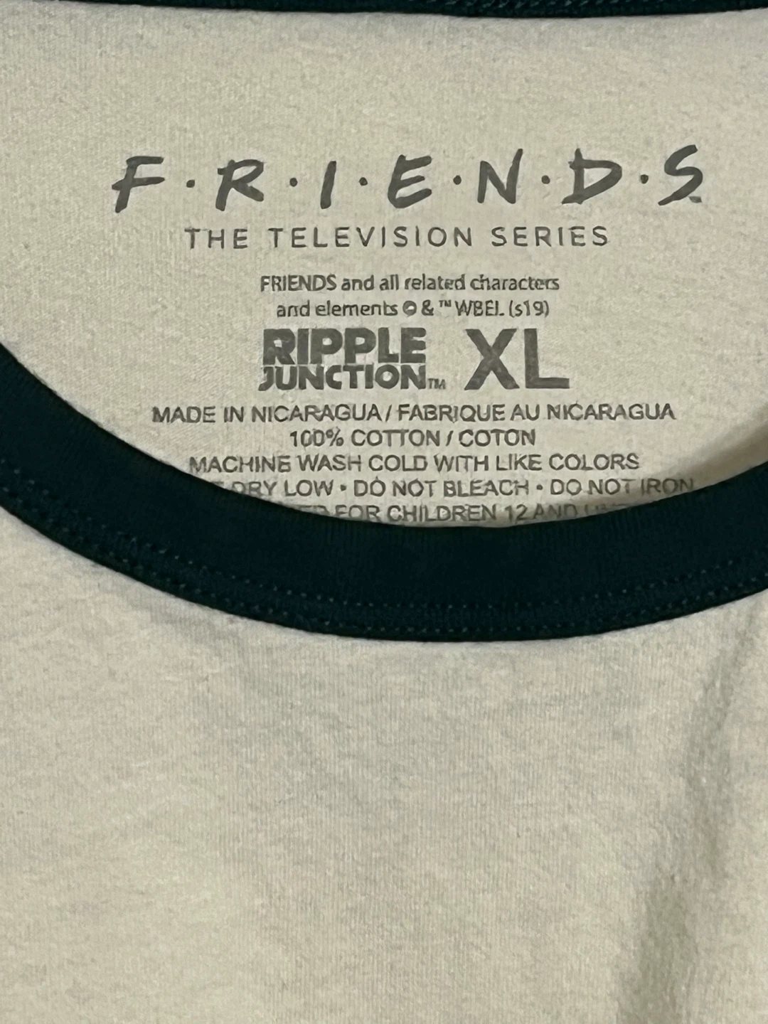 Friends Central Perk XL Ringer T-Shirt - photo 4