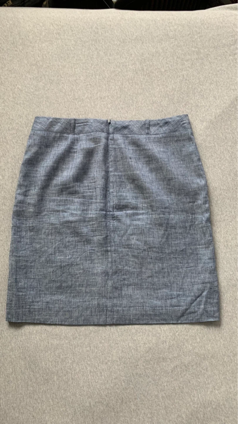 CAROLL Paris 45% Linen Blend Skirt Size 8 (Euro 44) - photo 2