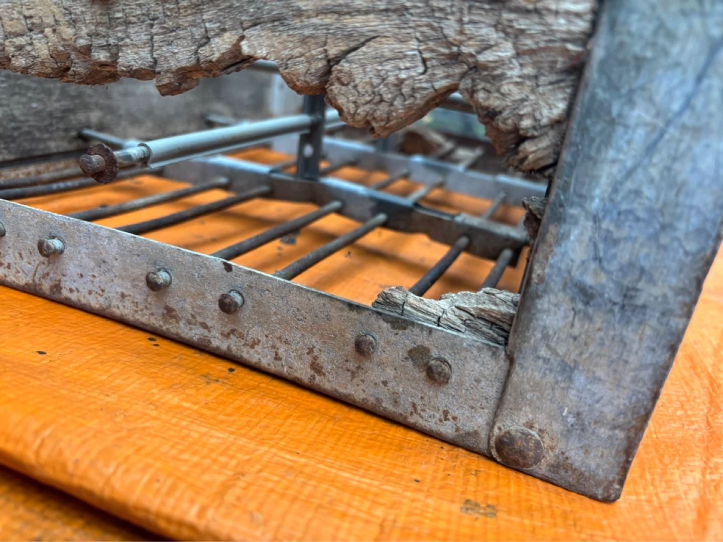 Vintage Wooden Crate - photo 3