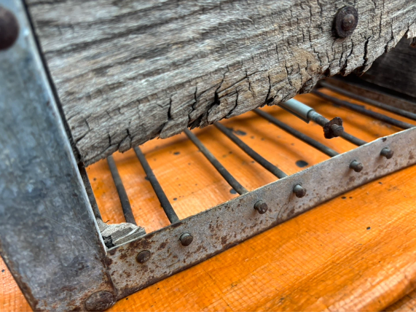Vintage Wooden Crate - photo 4