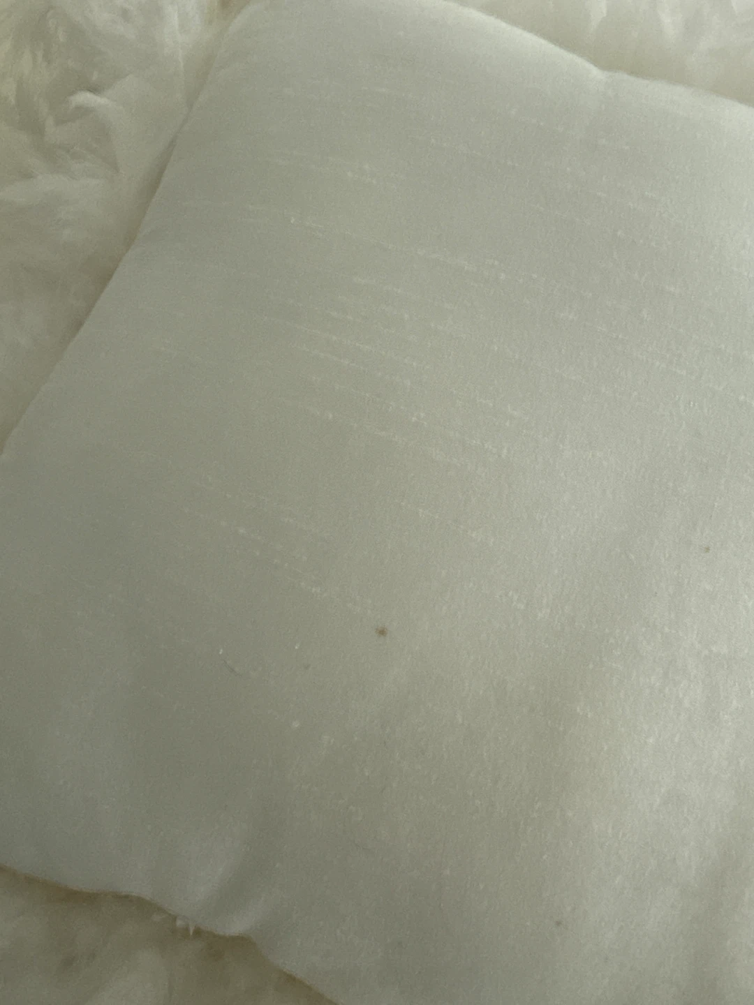 Zara Home White Feather Trimmed Throw Pillow - photo 3