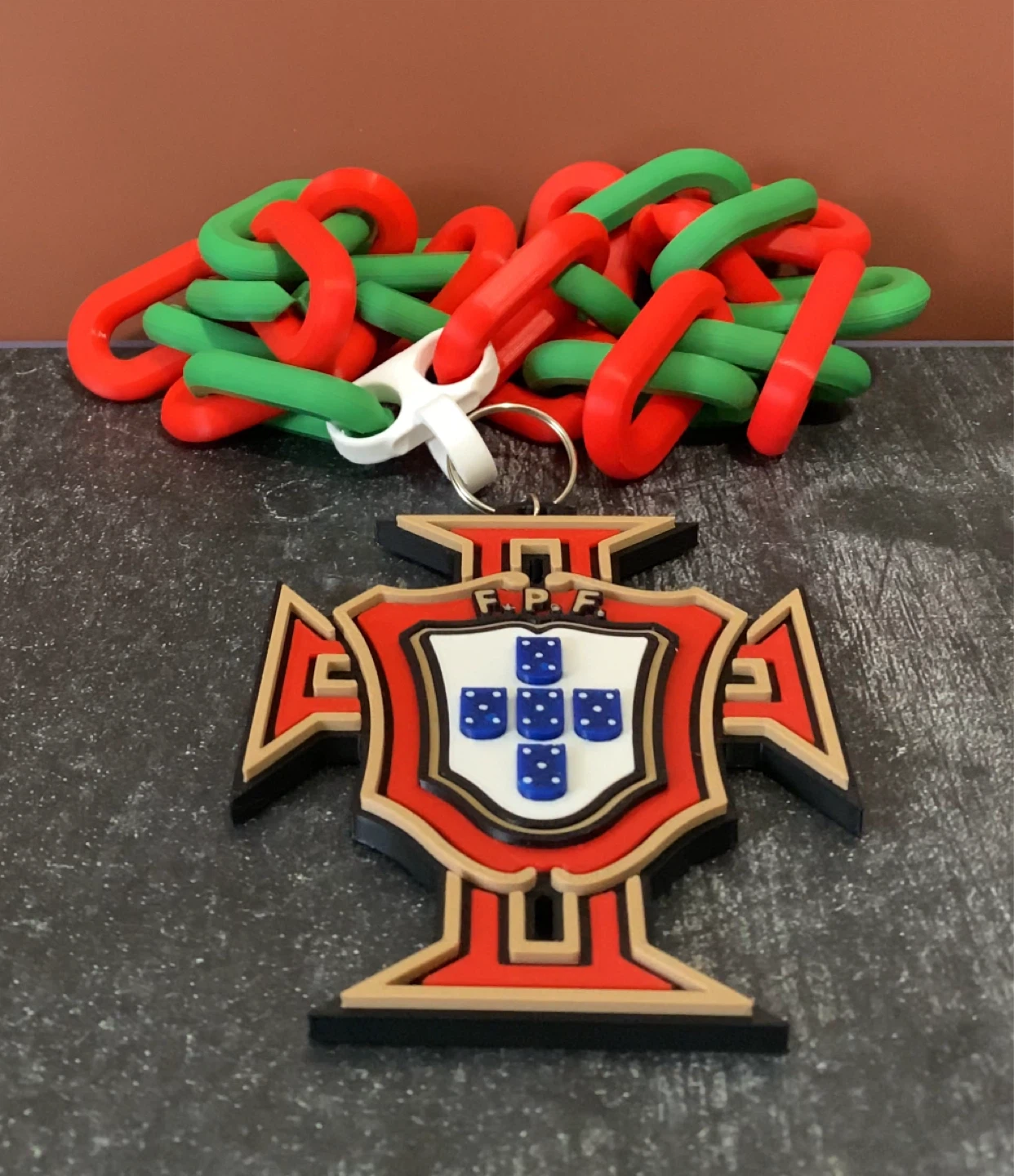 Portugal FPF Keychain and Decorative Chain