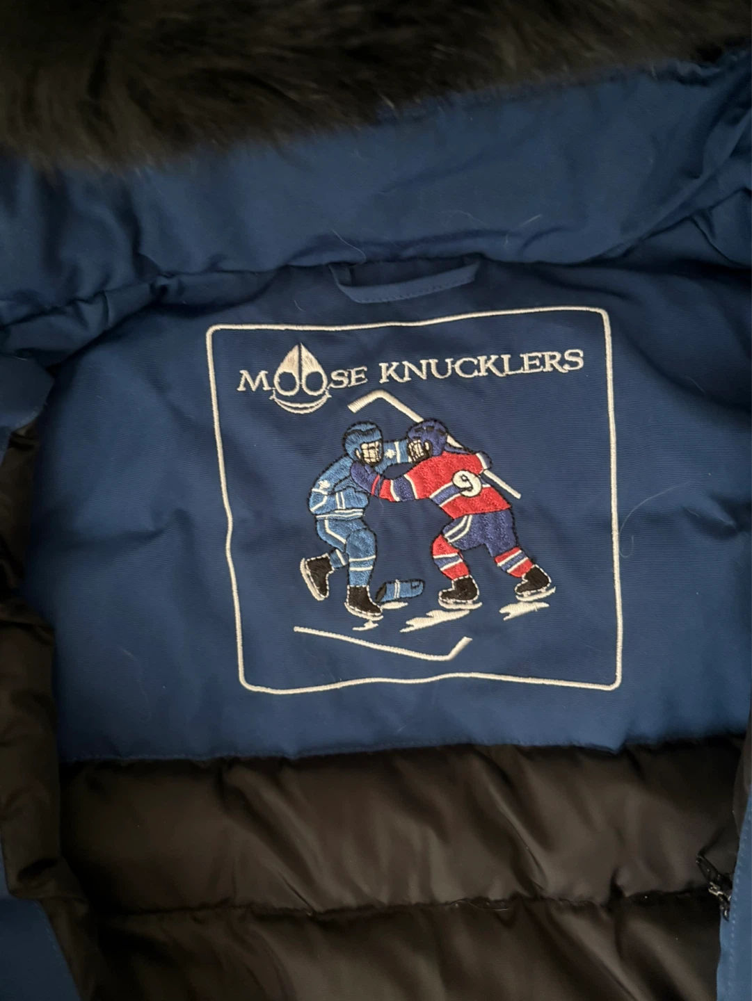 Authentic Women’s Moose Knuckles Down Parka - Blue (Size XL) - photo 2