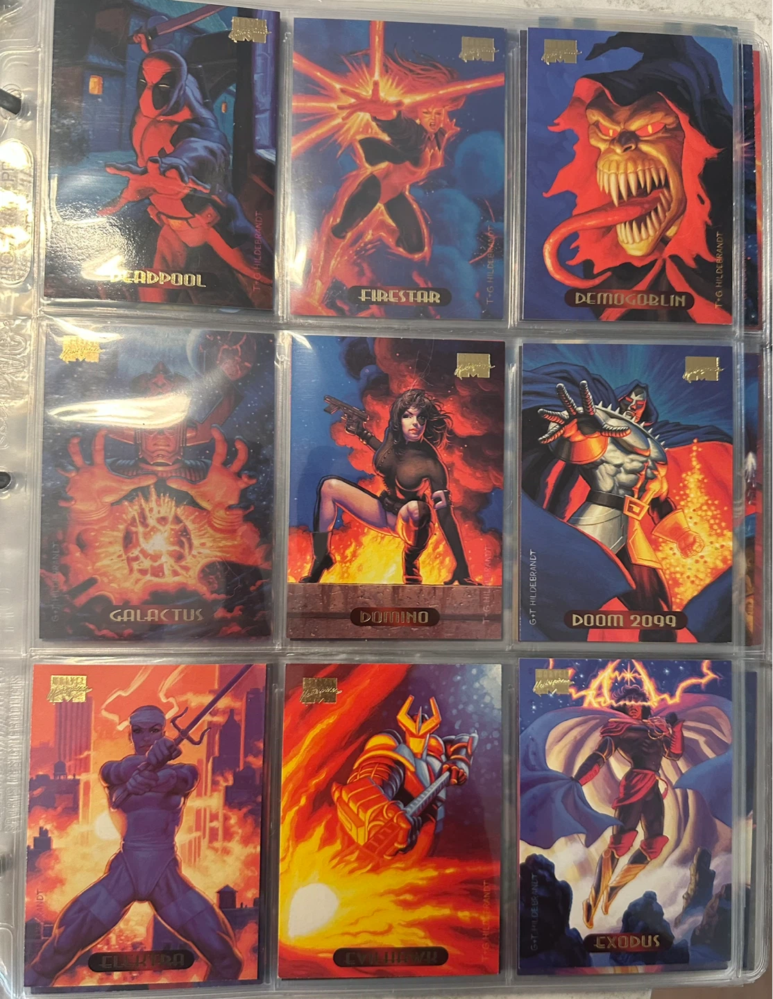 1994 Marvel Masterpieces Trading Cards (Base Set) - photo 4