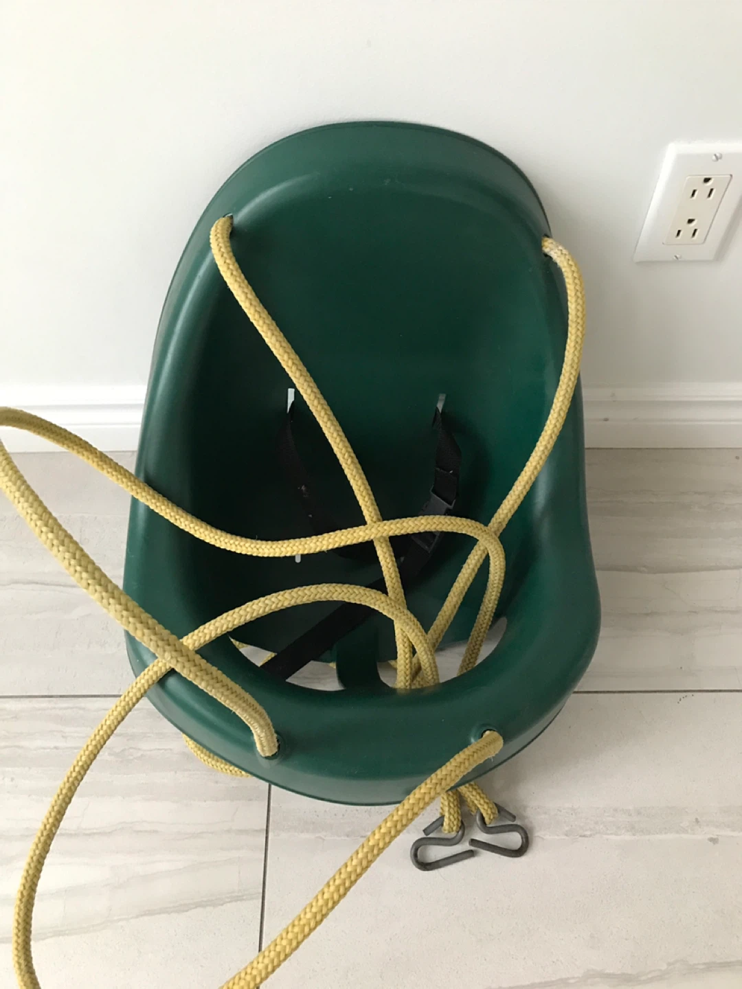 Green Swing-a-Slide Toddler Swing Seat