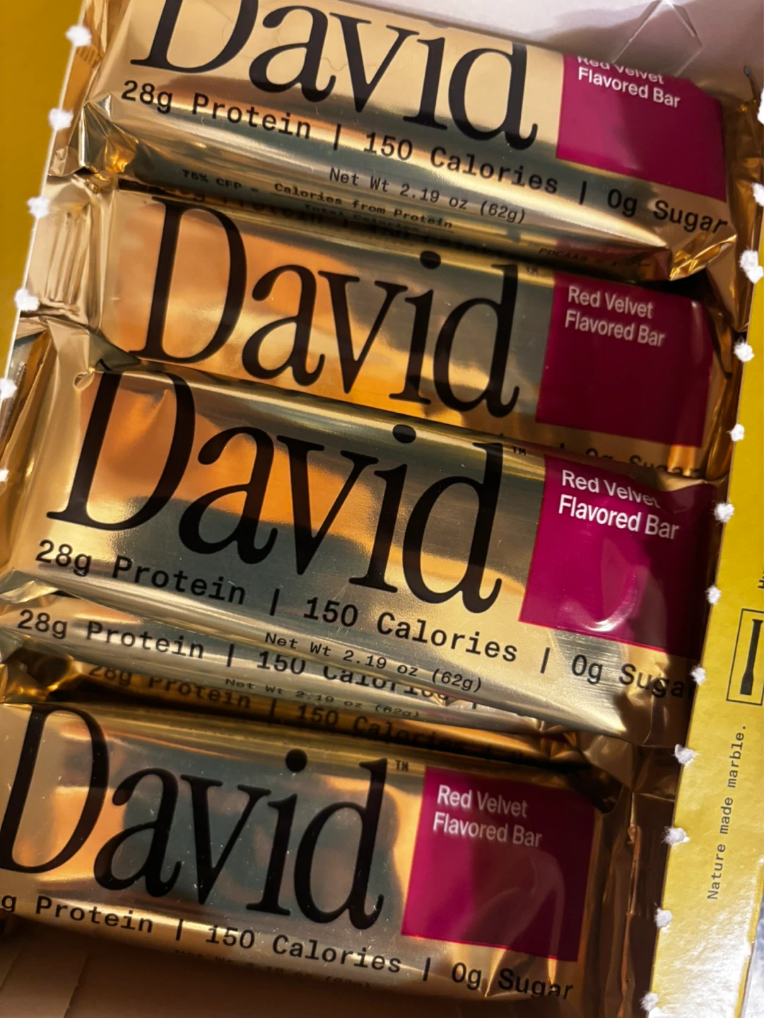 David Red Velvet Flavored Bar - 8 bars