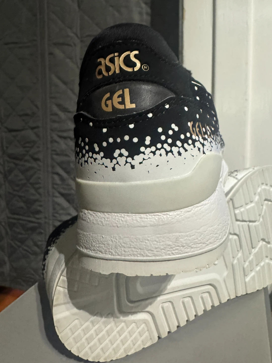 Asics Gel Lyte III Black White Sneakers Size 8.5 - photo 3