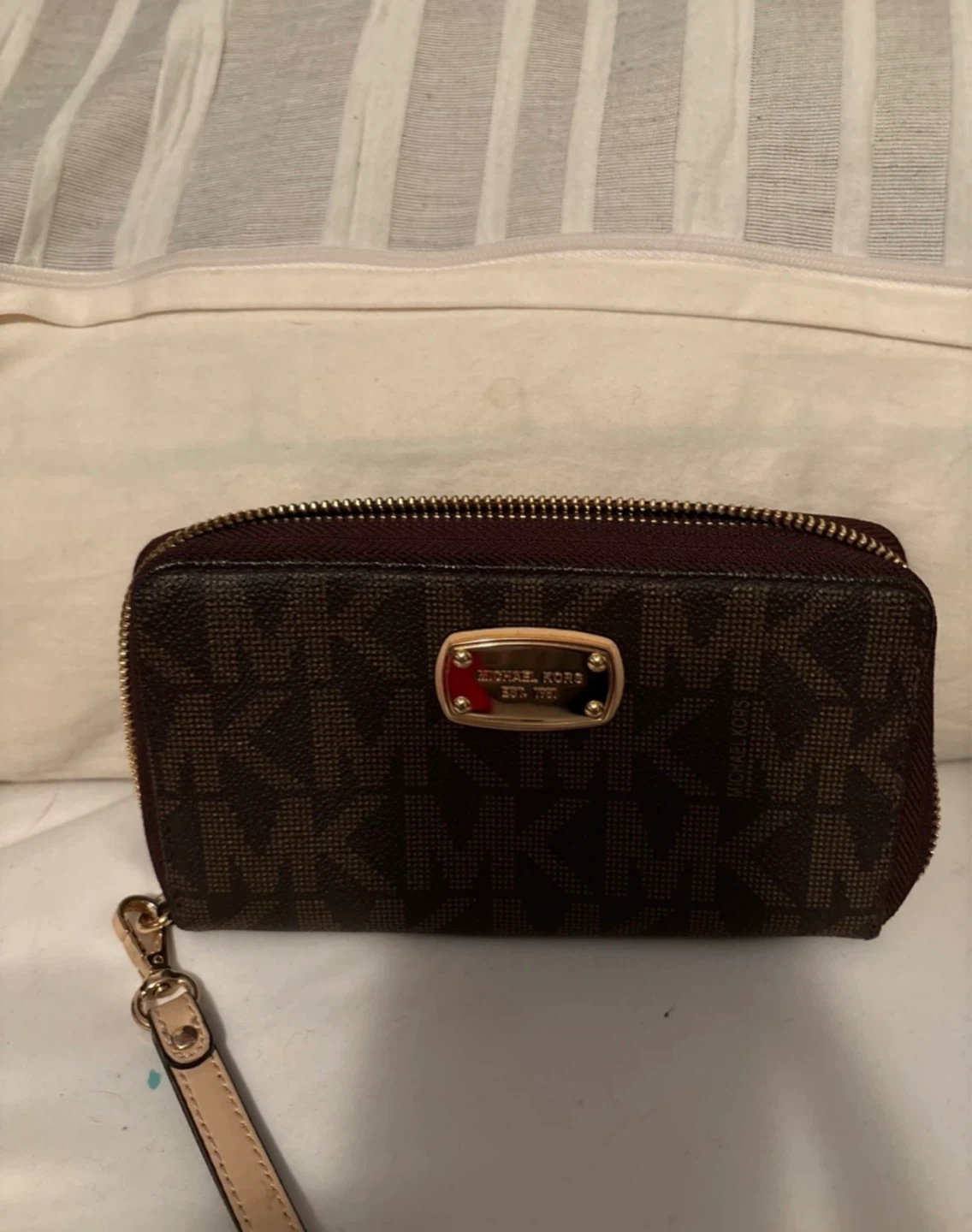 Michael Kors Signature PVC Wristlet
