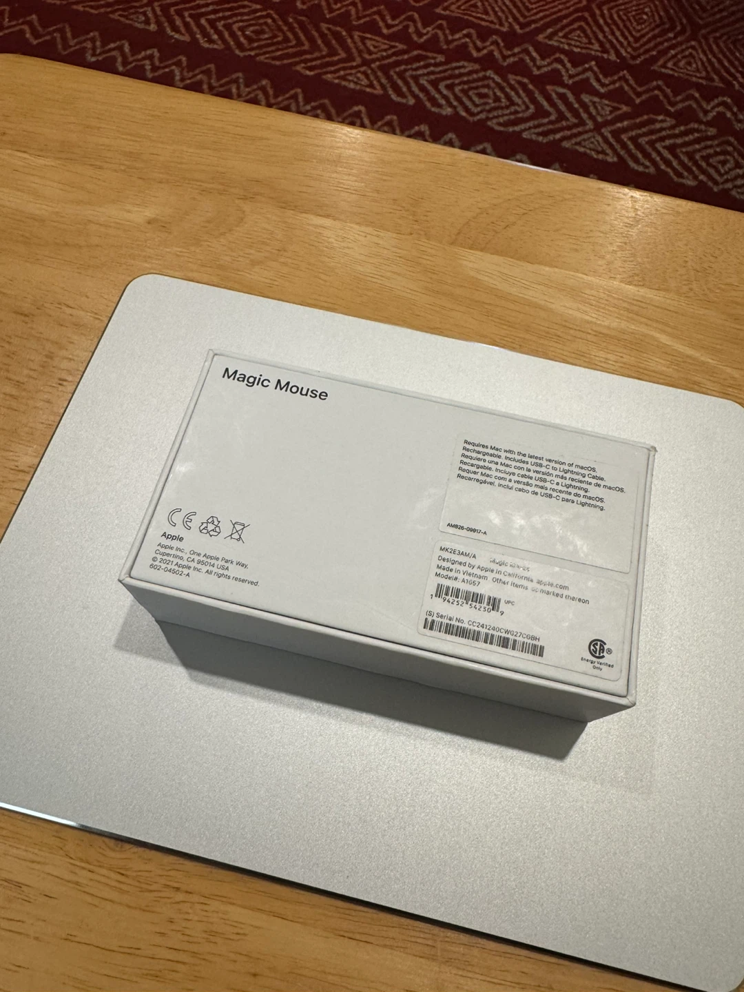 Apple Magic Mouse + Aluminum Mouse Pad (Bundle) - photo 3