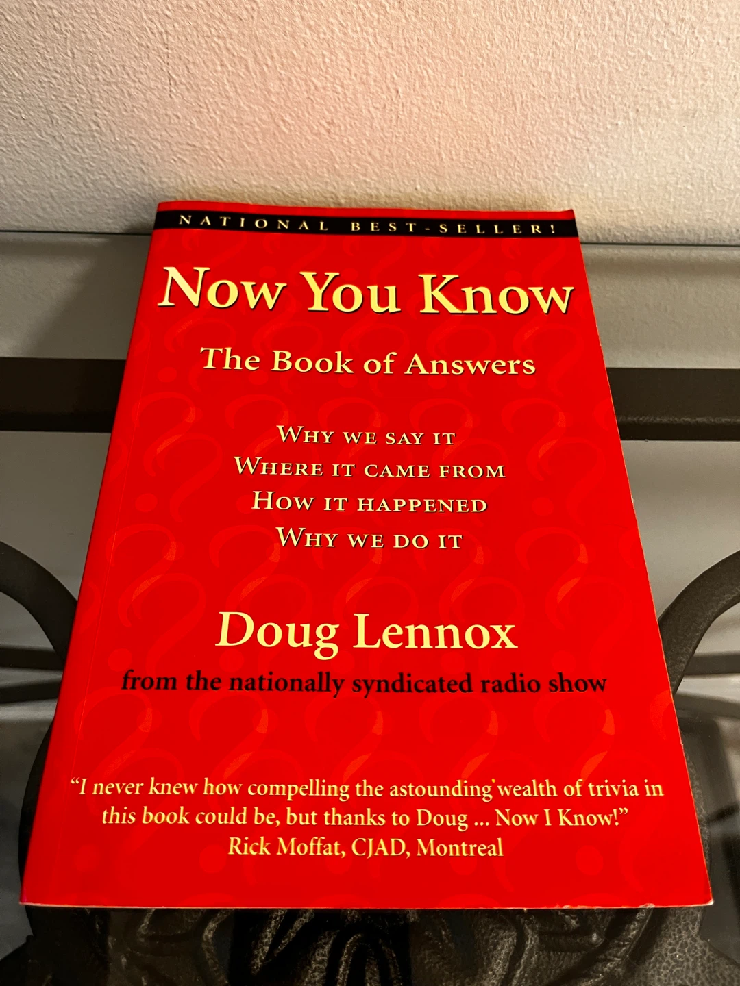 Now You Know: The Book of Answers by Doug Lennox