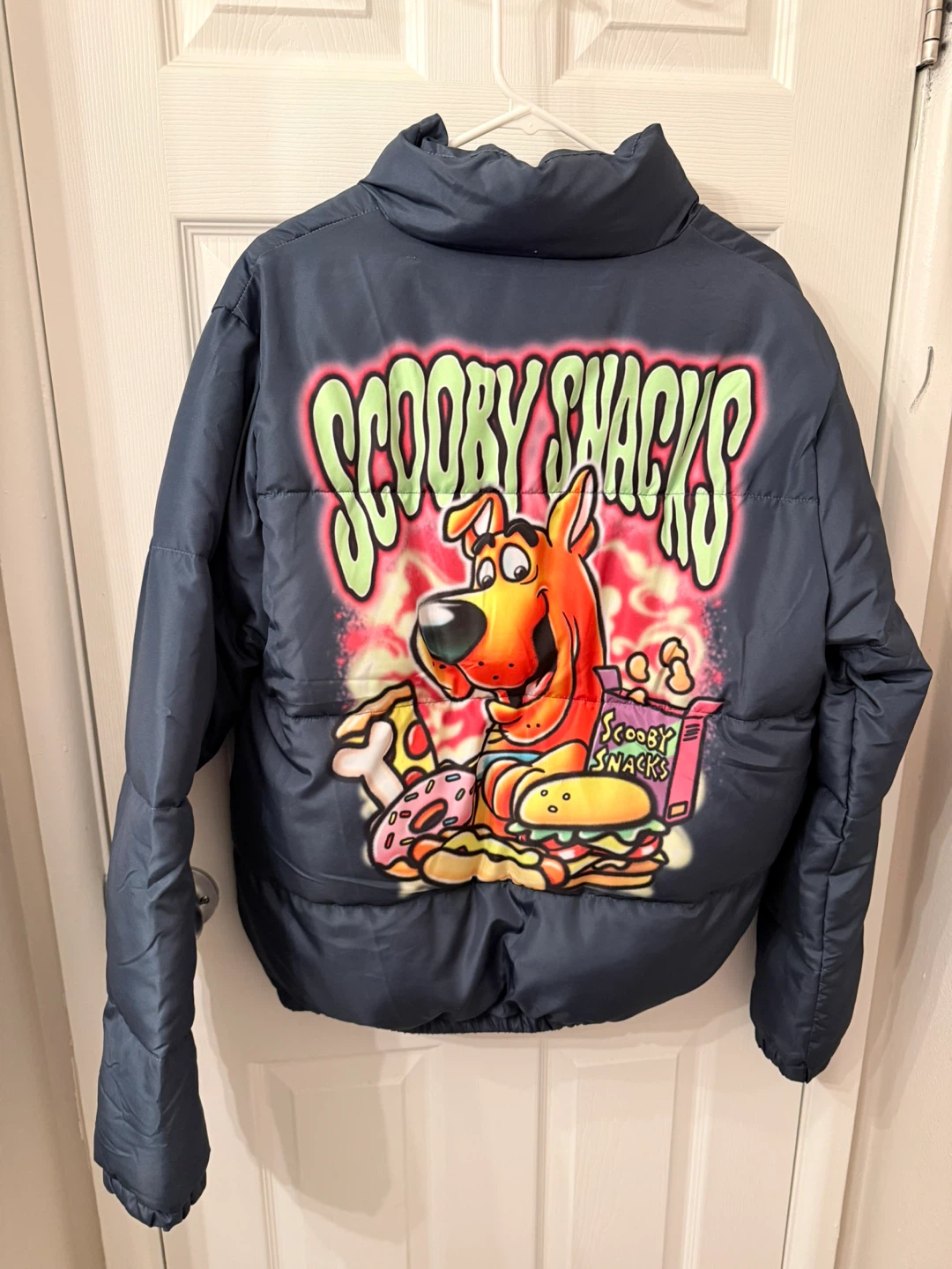 Scooby-Doo Puffer Jacket with "Scooby Snacks" Graphic - photo 2