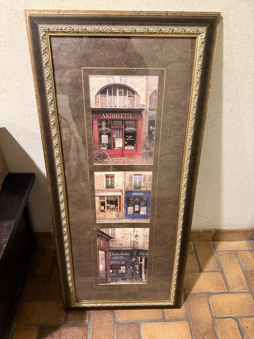 Aragon Picture Gallery Framed Art Print - Parisian Street Scenes