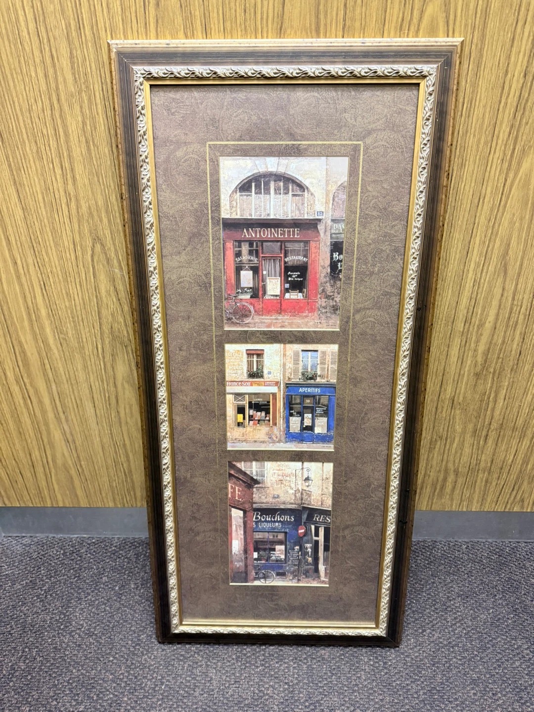 Aragon Picture Gallery Framed Art Print - Parisian Street Scenes - photo 2