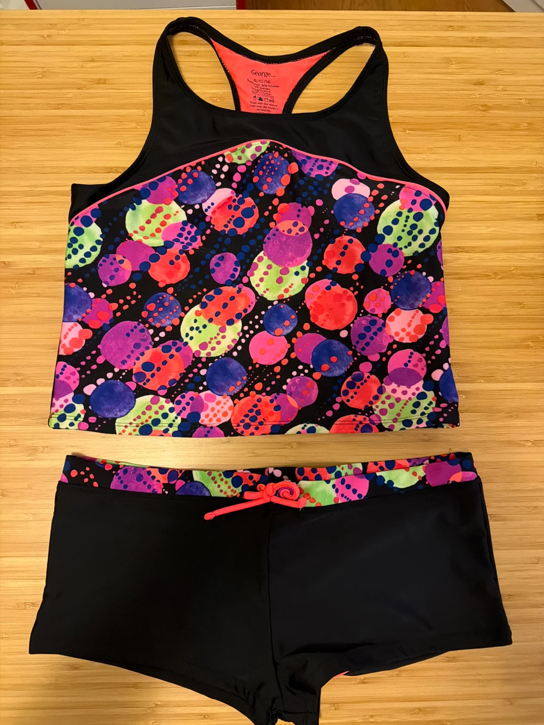 Girls Swimsuit - shorts + tank