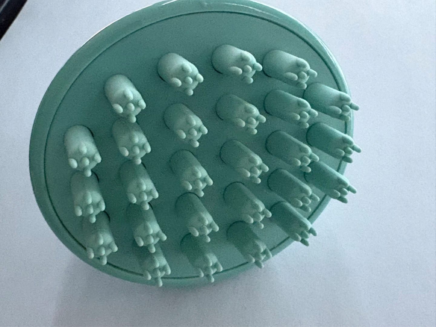 Teal Scalp Massager Brush