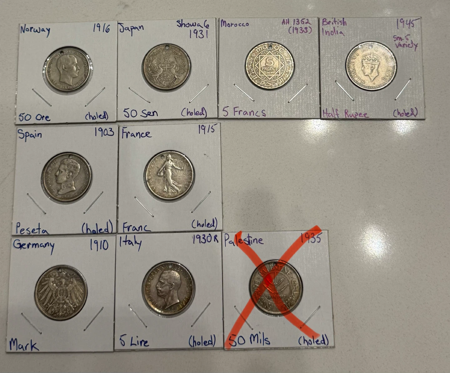 Silver World Coins