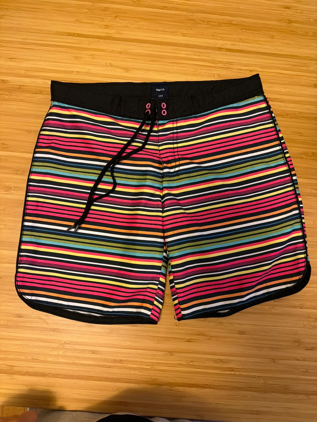GapKids Striped Swim Trunks