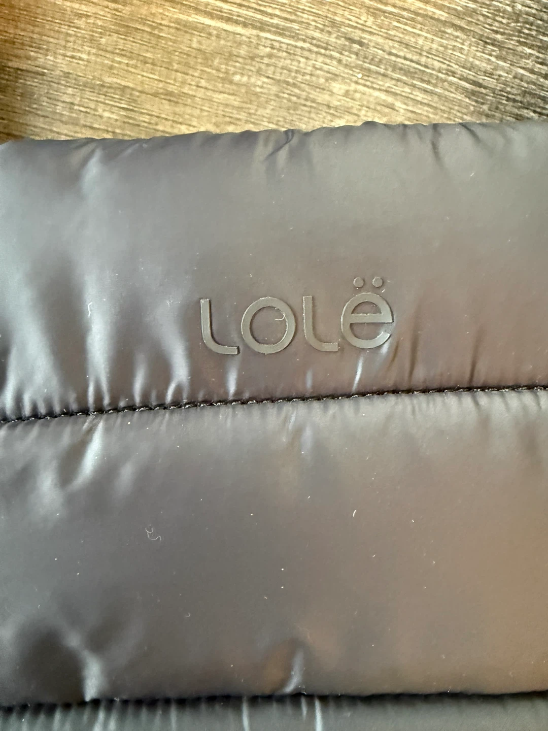 Lole Black Puffer Tote Bag - photo 4