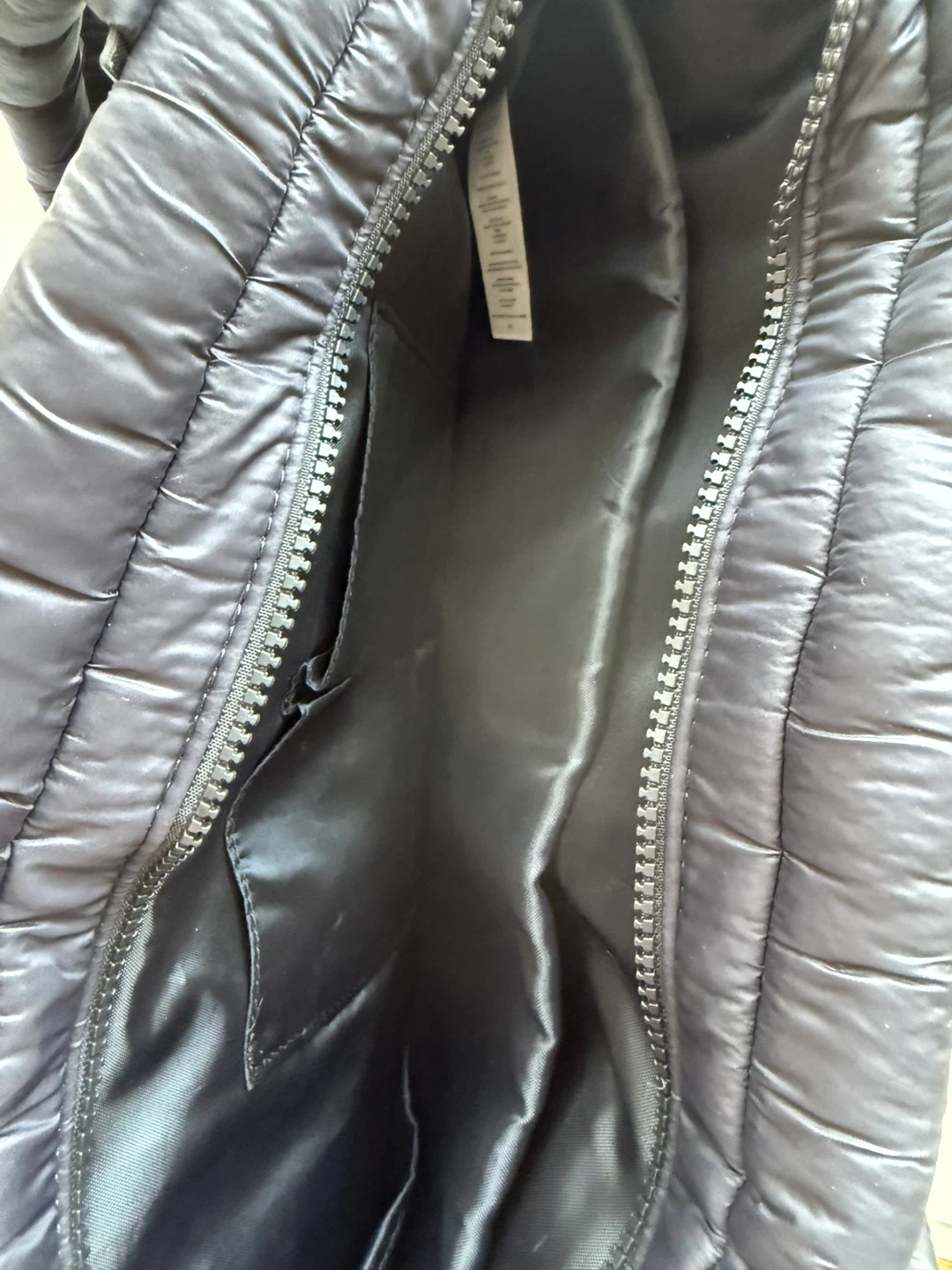 Lole Black Puffer Tote Bag - photo 3