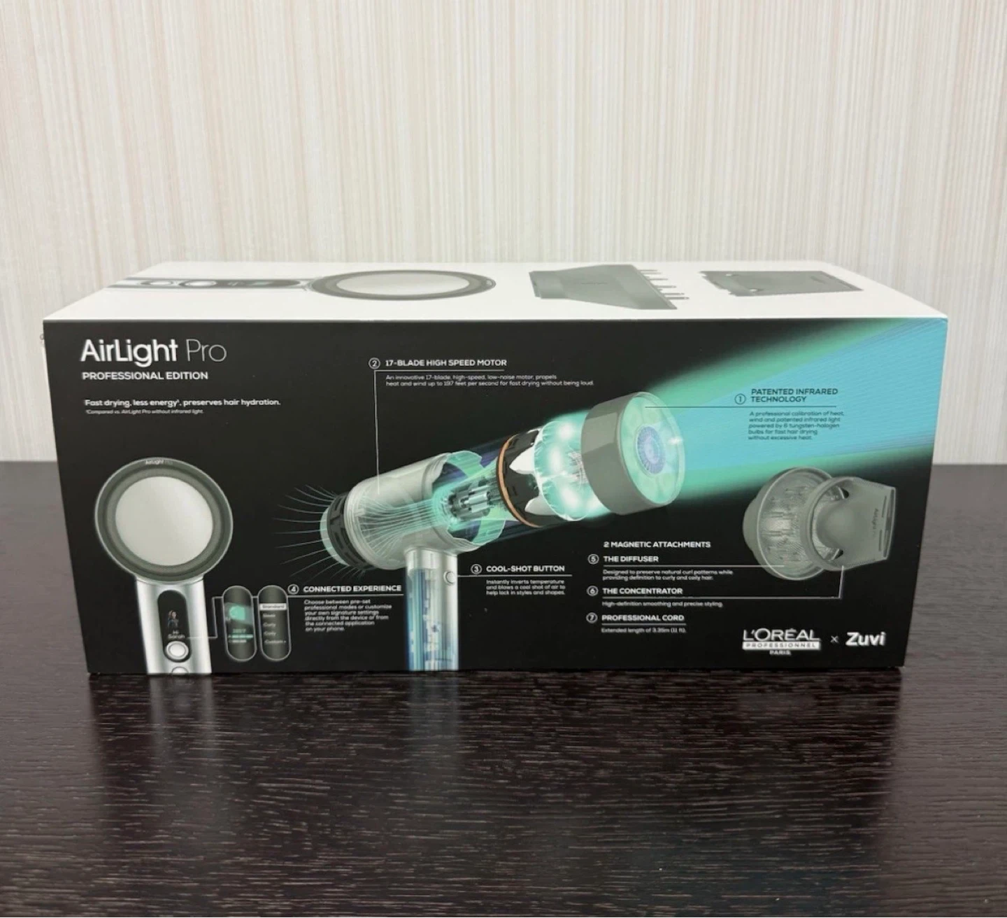 L'Oréal x Zuvi AirLight Pro Professional Infrared Hair Dryer - photo 2