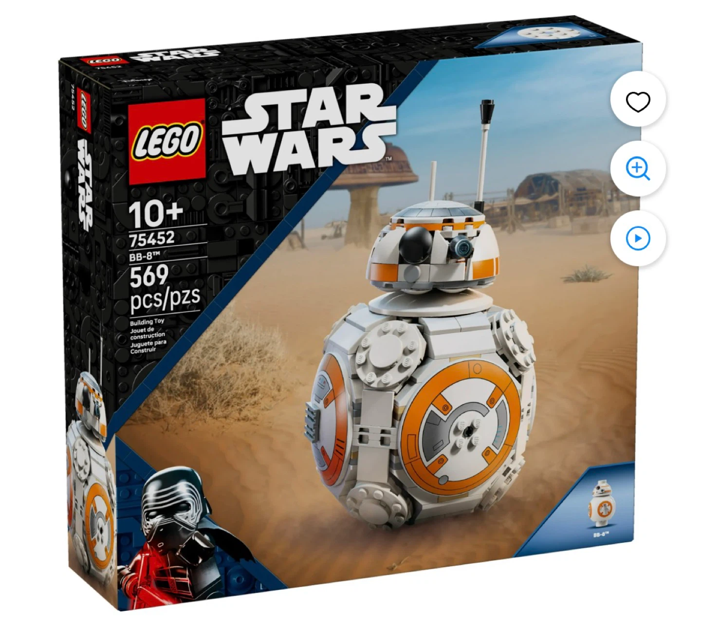 LEGO Star Wars BB-8 Building Toy Set 75452