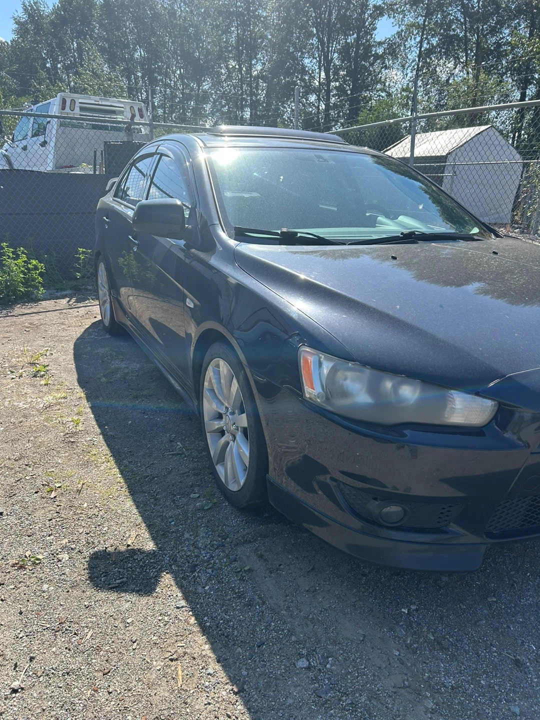 Black Mitsubishi Lancer - photo 2