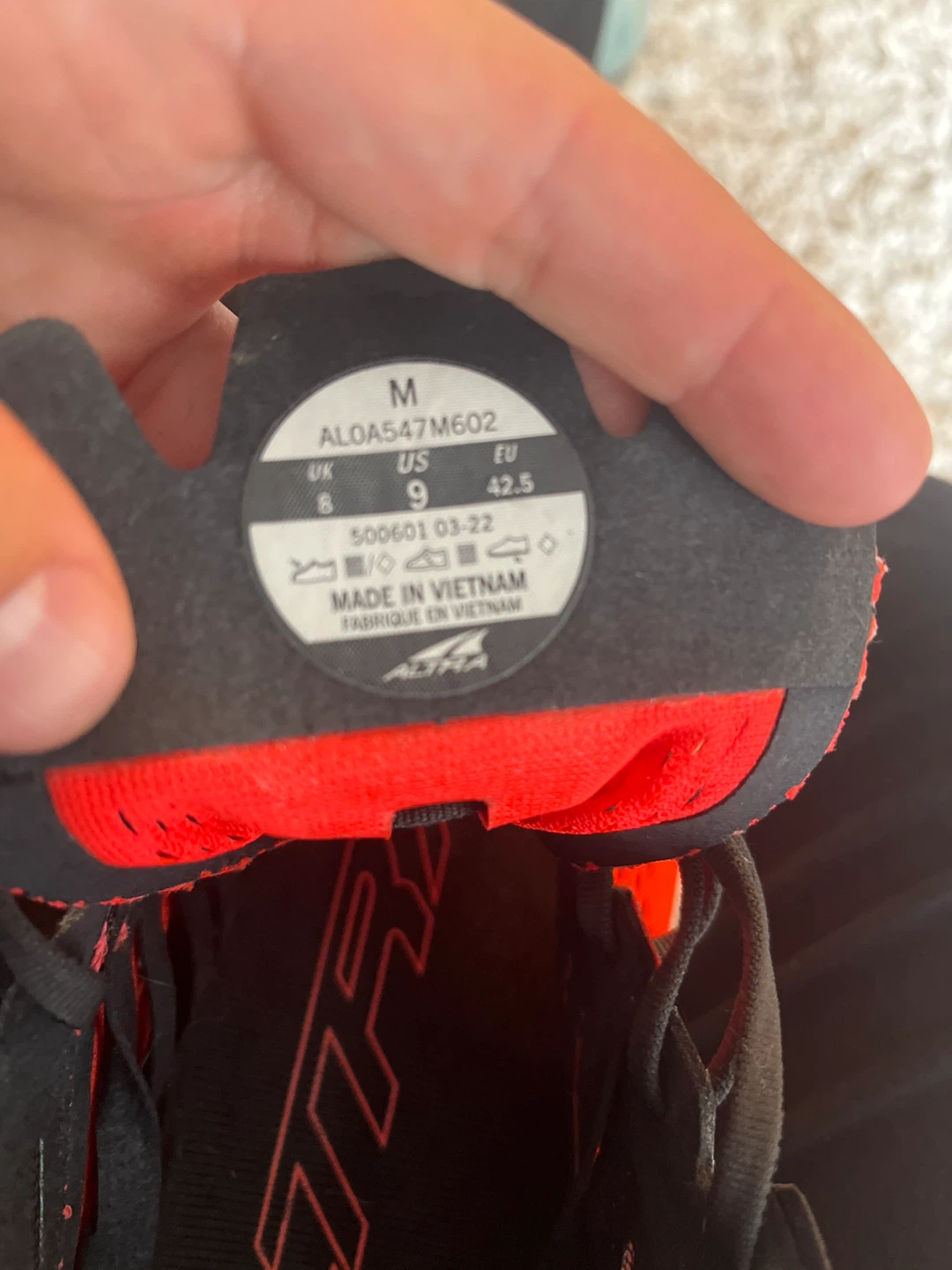 Altra Running Shoes 1st addition Vanish carbon plated - photo 3