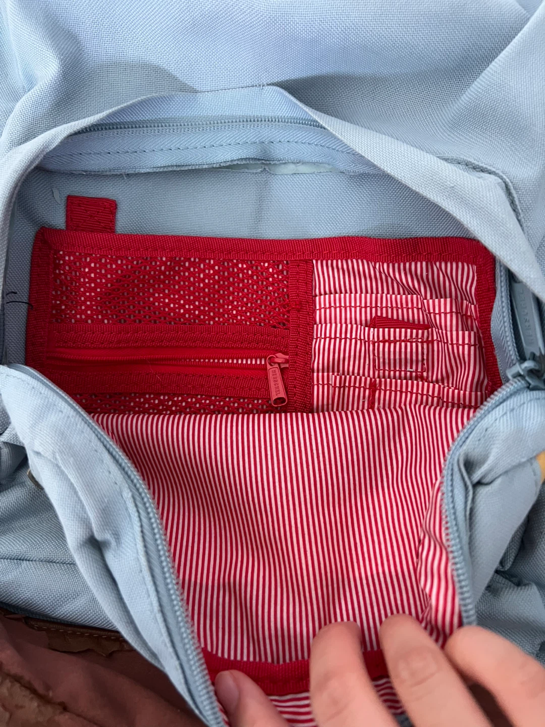 Herschel Backpack Light Blue - photo 4