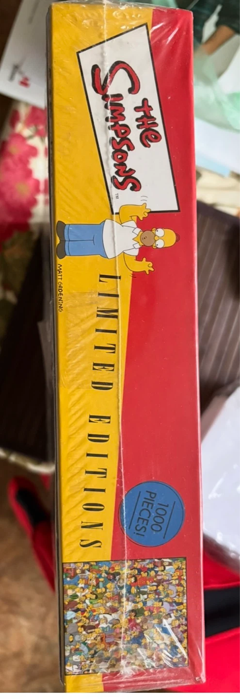 The Simpsons Ltd Edition 1000 Piece Puzzle No. 97188 Brand New - photo 2