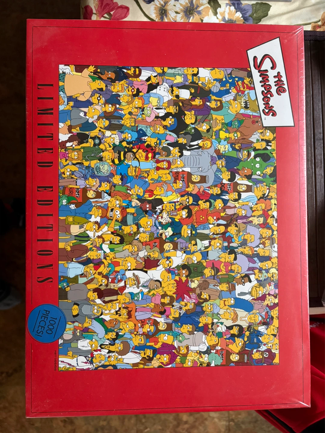 The Simpsons Ltd Edition 1000 Piece Puzzle No. 97188 Brand New