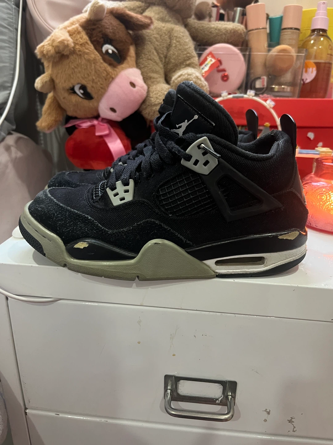 Air Jordan 4 Retro "Black Cat" Men's Shoes