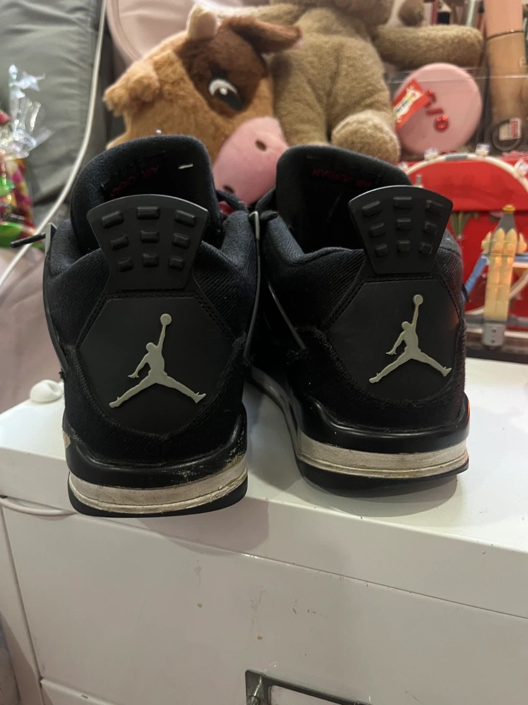Air Jordan 4 Retro "Black Cat" Men's Shoes - photo 3